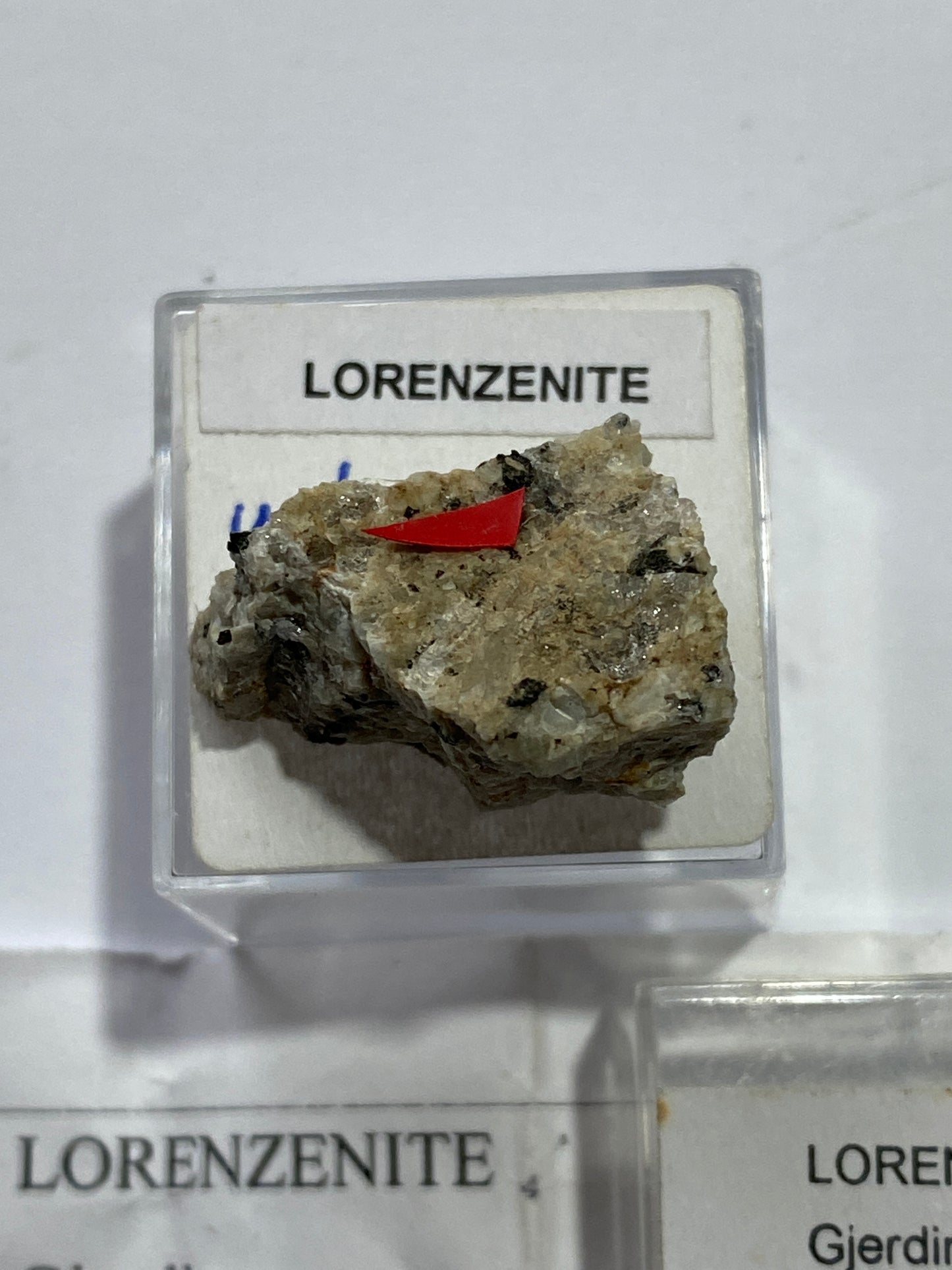 LORENZENITE : GJERDINGEN, LUNNER, OPPLAND, NORWAY 4g MF4968