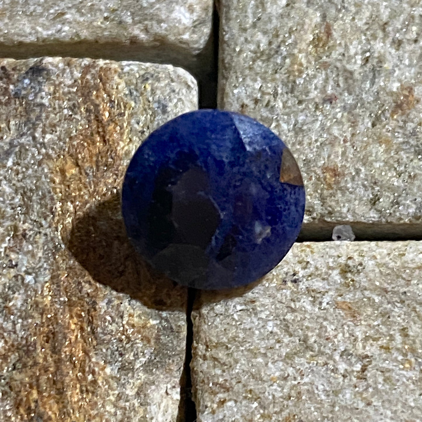 LAZURITE NATURAL GEMSTONE - LADJUAR MEDAN, AFGHANISTAN 2.15Ct MFG5465