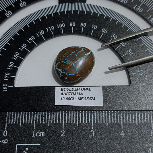 BOULDER OPAL NATURAL GEMSTONE - QUEENSLAND, AUSTRALIA 12.80Ct MFG5473