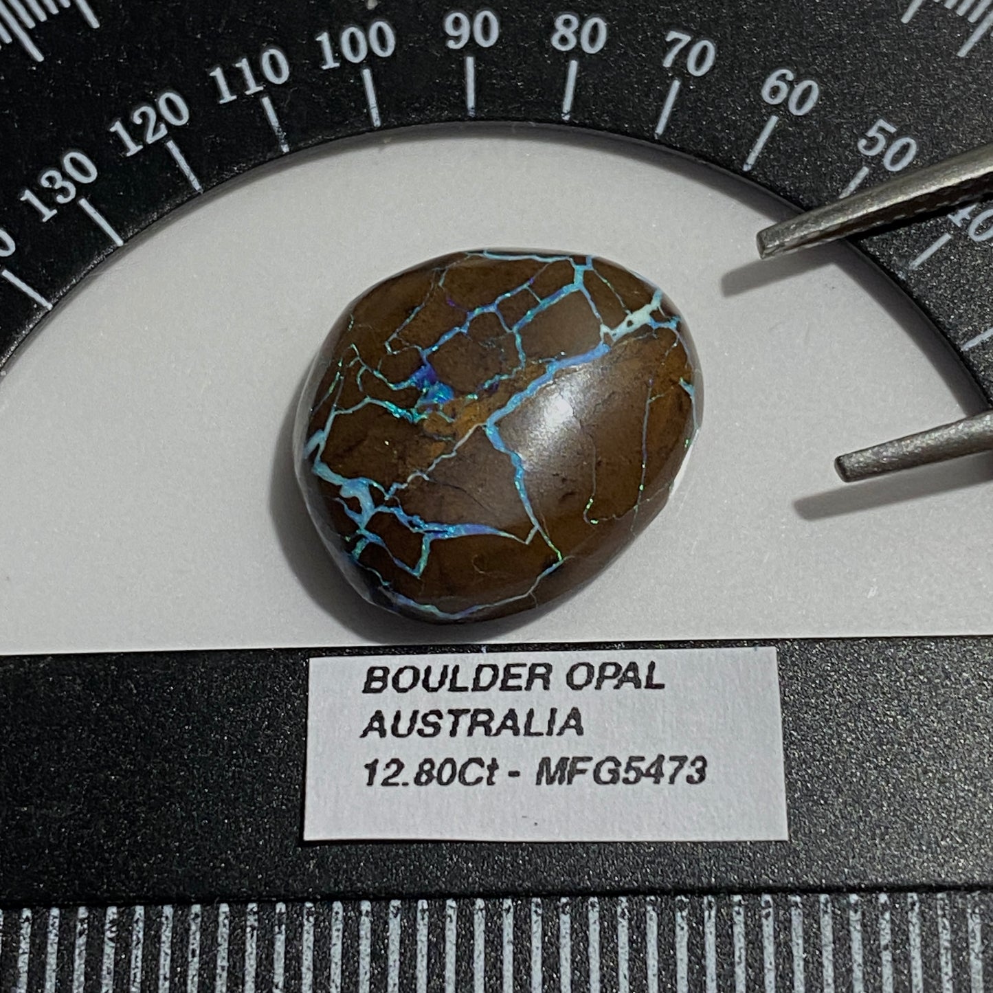 BOULDER OPAL NATURAL GEMSTONE - QUEENSLAND, AUSTRALIA 12.80Ct MFG5473