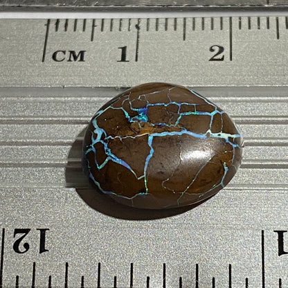 BOULDER OPAL NATURAL GEMSTONE - QUEENSLAND, AUSTRALIA 12.80Ct MFG5473