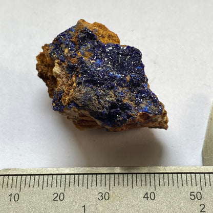 AZURITE FROM MINERAL HILL, CONDOBLIN, N.S.W., AUSTRALIA 14g MF1752