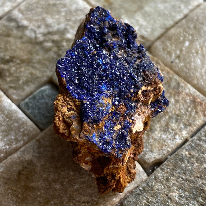 AZURITE FROM MINERAL HILL, CONDOBLIN, N.S.W., AUSTRALIA 14g MF1752