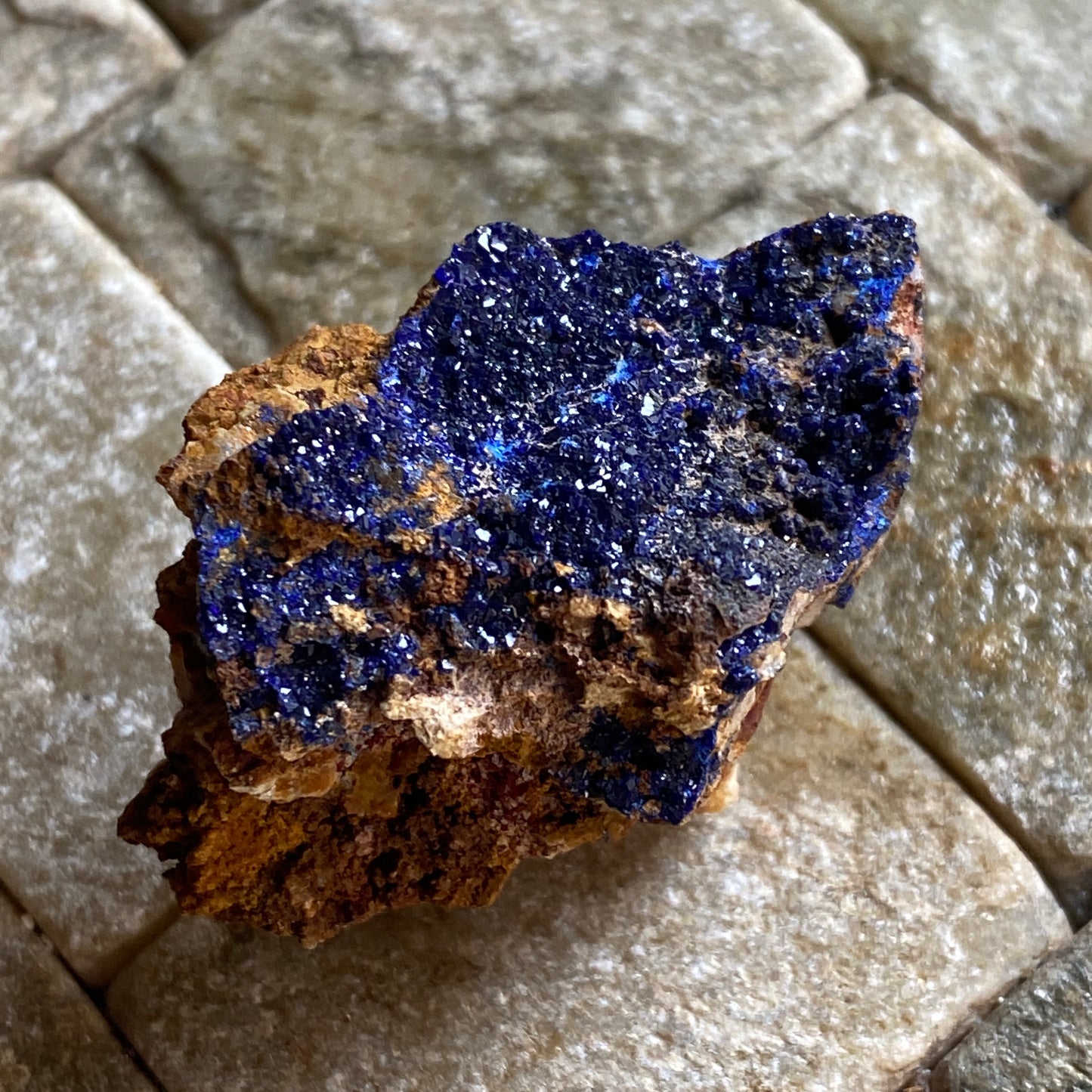 AZURITE FROM MINERAL HILL, CONDOBLIN, N.S.W., AUSTRALIA 14g MF1752