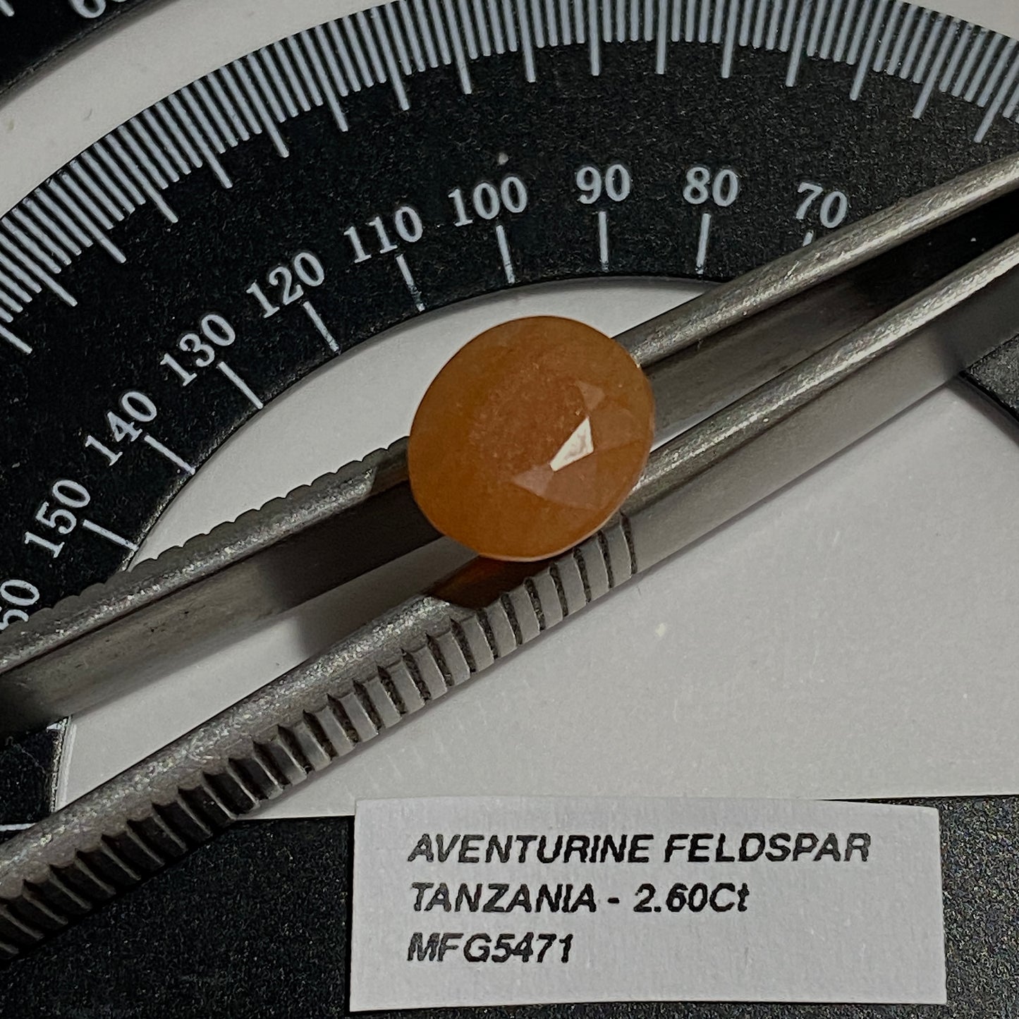 AVENTURINE FELDSPAR GEMSTONE -  ULUGURU MTS. TANZANIA. 2.60Ct MFG5471