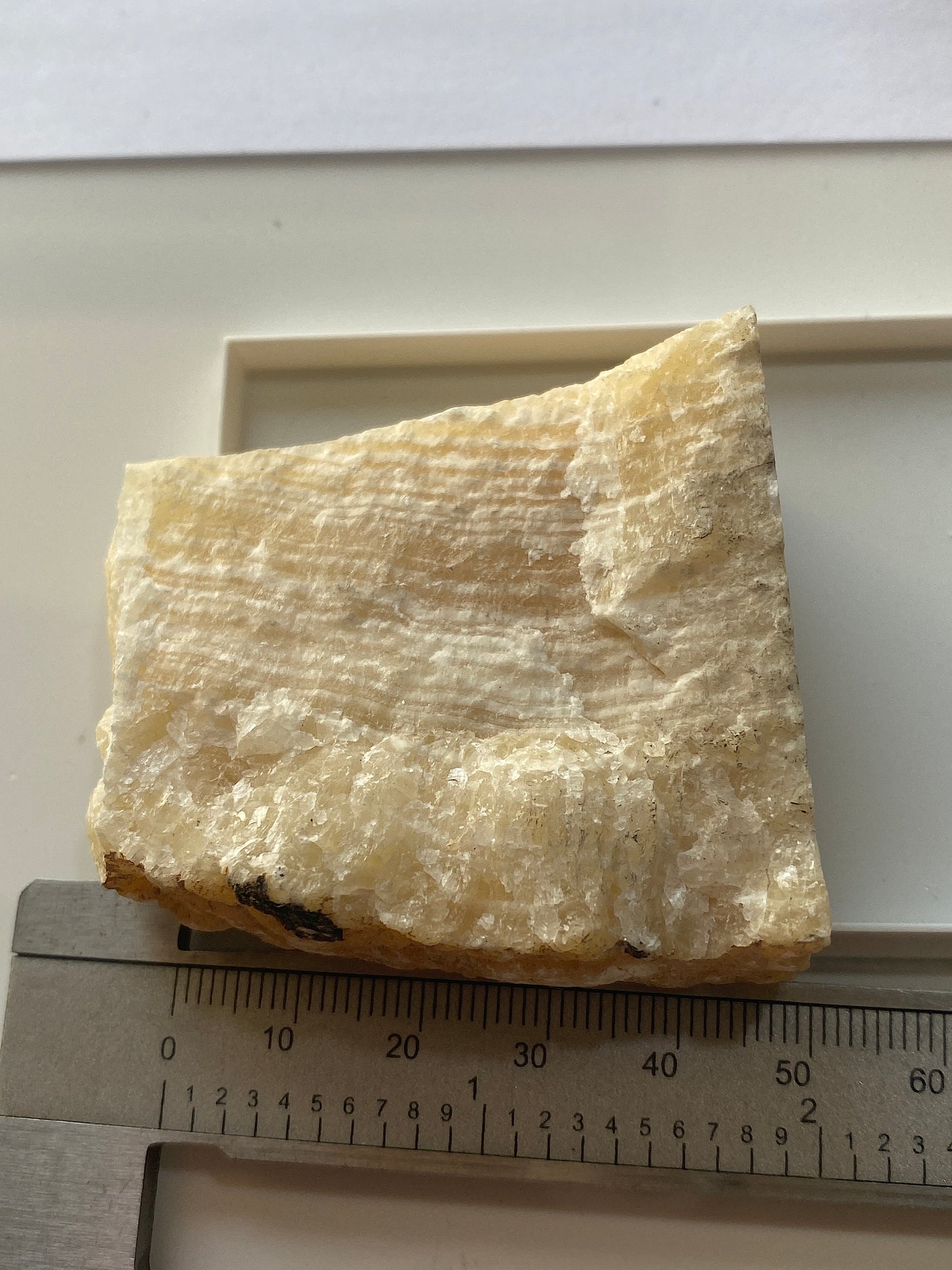 BANDED ARAGONITE x 2 : ROSSING MOUNTAIN, SWAKOPMUND, NAMIBIA. 203g MF4976