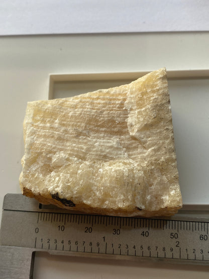 BANDED ARAGONITE x 2 : ROSSING MOUNTAIN, SWAKOPMUND, NAMIBIA. 203g MF4976