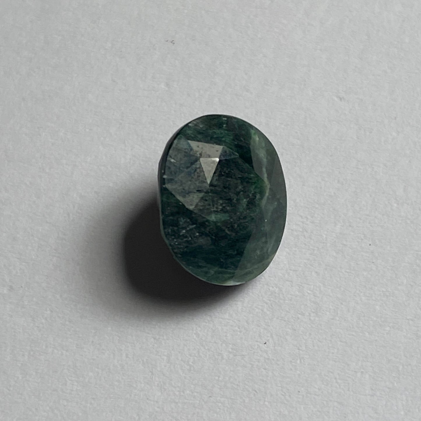 CHLOROMELANITE JADEITE GEMSTONE - HPAKAN, BURMA [MYANMAR] 2.92Ct. MFG2042