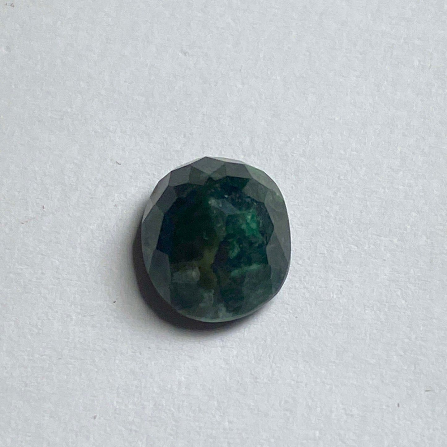 CHLOROMELANITE JADEITE GEMSTONE - HPAKAN, BURMA [MYANMAR] 2.92Ct. MFG2042