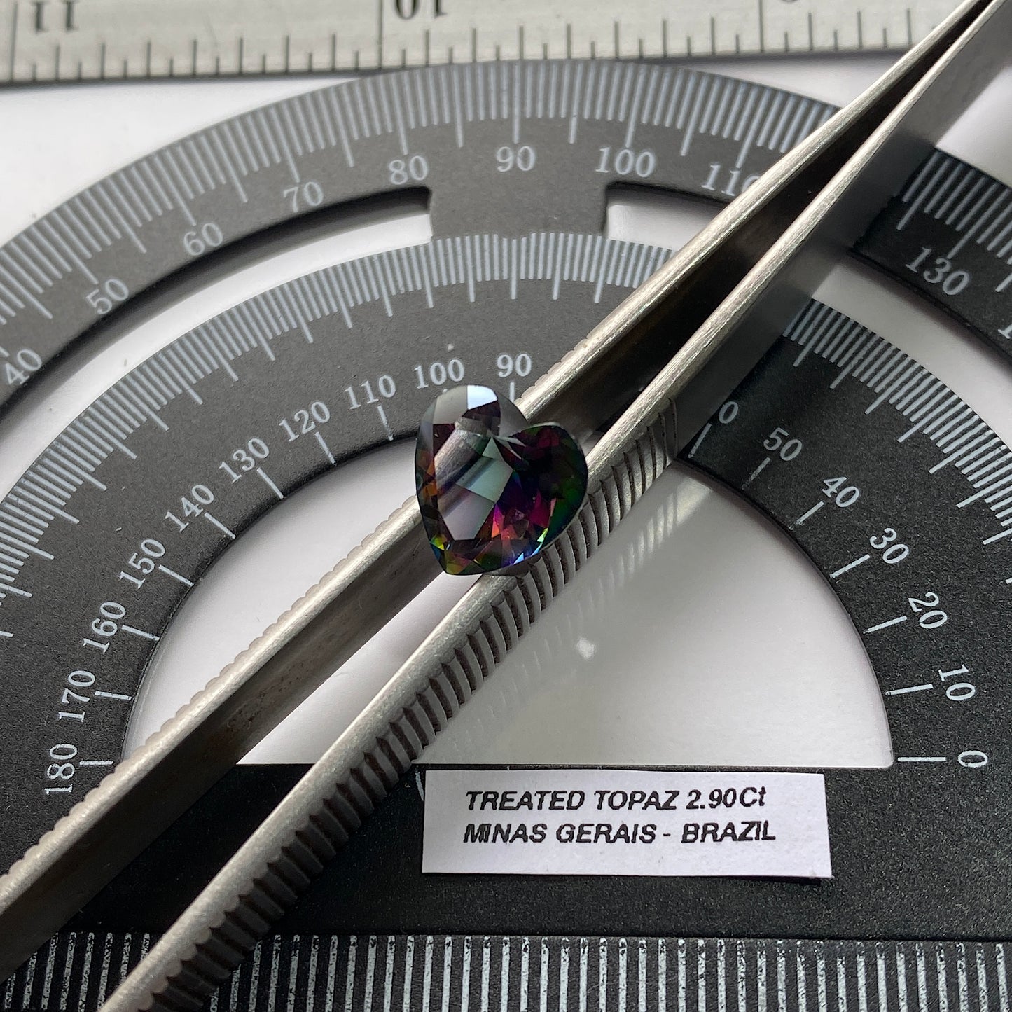 TOPAZ NATURAL GEMSTONE [TREATED] - MINAS GERAIS, BRAZIL 2.90Ct MFG5467