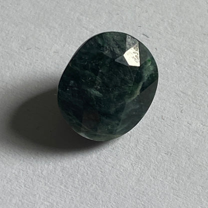 CHLOROMELANITE JADEITE GEMSTONE - HPAKAN, BURMA [MYANMAR] 2.92Ct. MFG2042