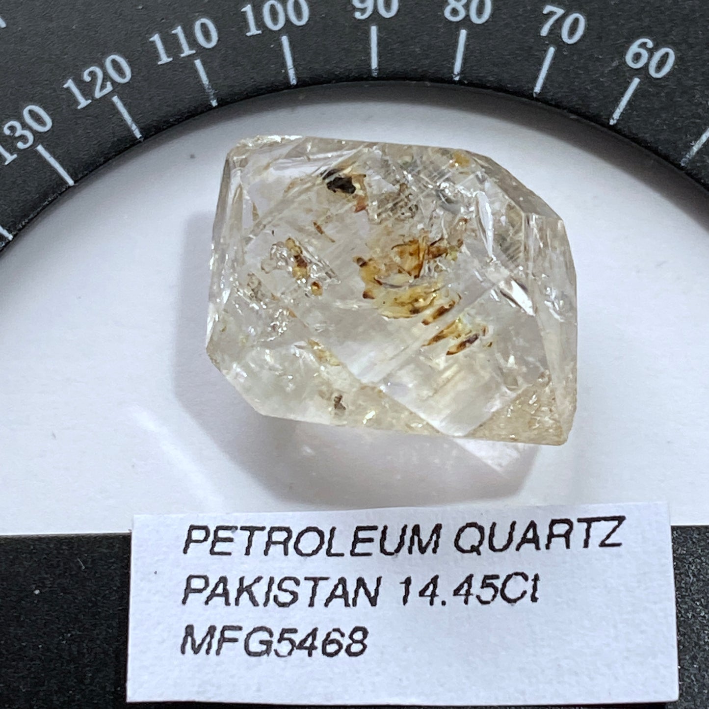 PETROLEUM QUARTZ GEMSTONE - BALOCHISTAN, PAKISTAN. 14.45Ct MFG5468