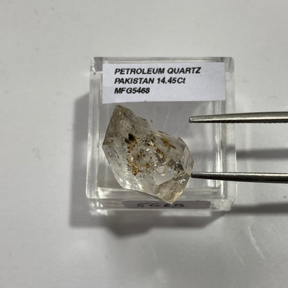 PETROLEUM QUARTZ GEMSTONE - BALOCHISTAN, PAKISTAN. 14.45Ct MFG5468