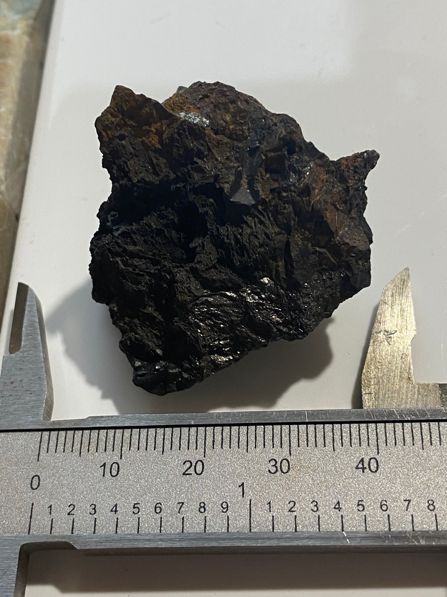 TETRAHEDRITE/SIDERITE : GUNNISLAKE CLITTERS MINE, CALSTOCK, CORNWALL 39g MF4980