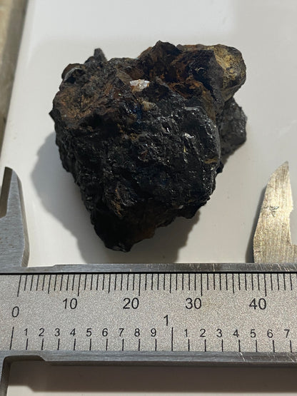 TETRAHEDRITE/SIDERITE : GUNNISLAKE CLITTERS MINE, CALSTOCK, CORNWALL 39g MF4980
