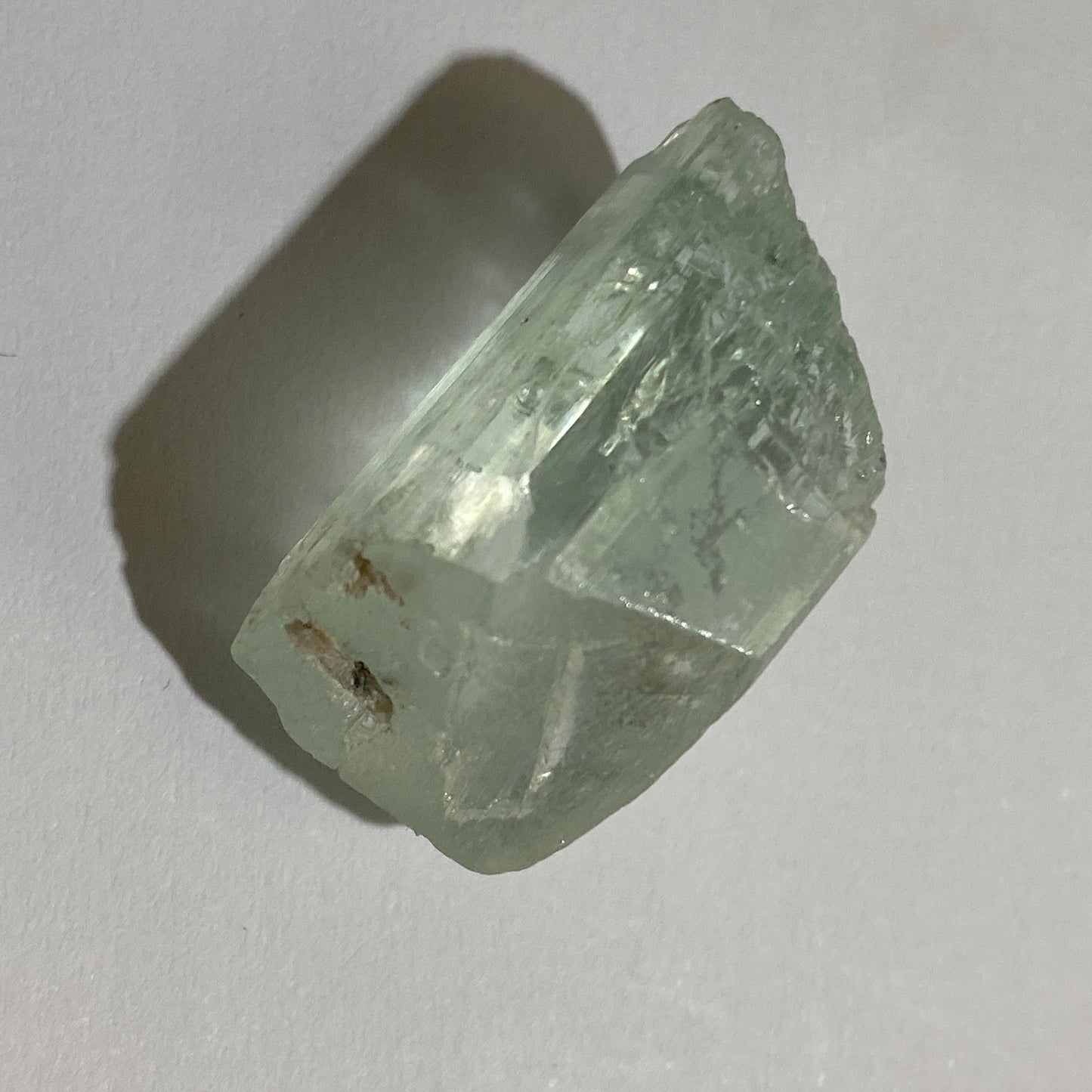 SPODUMENE HIDDENITE ROUGH GEMSTONE - MINAS NOVAS, MINAS GERAIS, BRAZIL 48Ct MFG5047