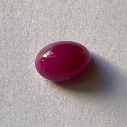 RUBY CORUNDUM NATURAL GEMSTONE - WINZA, TANZANIA. 8.53Ct MFG1620