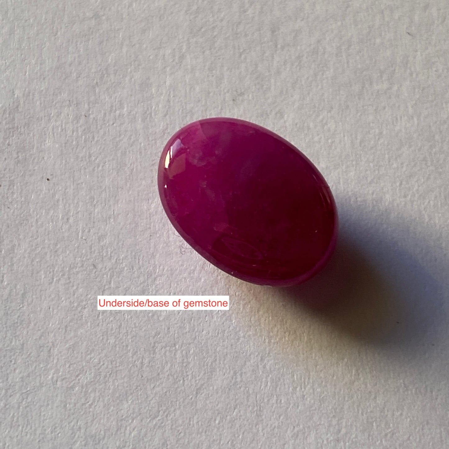 RUBY CORUNDUM NATURAL GEMSTONE - WINZA, TANZANIA. 8.53Ct MFG1620