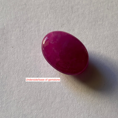 RUBY CORUNDUM NATURAL GEMSTONE - WINZA, TANZANIA. 8.53Ct MFG1620