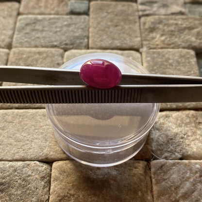 RUBY CORUNDUM NATURAL GEMSTONE - WINZA, TANZANIA. 8.53Ct MFG1620