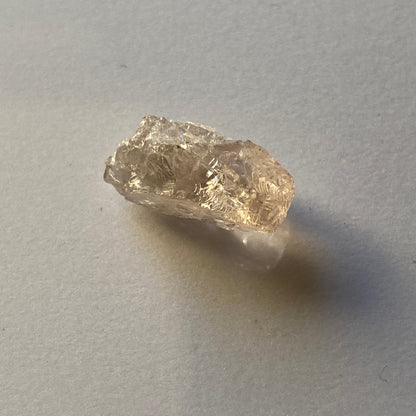 MORGANITE BERYL ROUGH NATURAL GEMSTONE - PAPROK, AFGHANISTAN 5.39Ct MFG1891