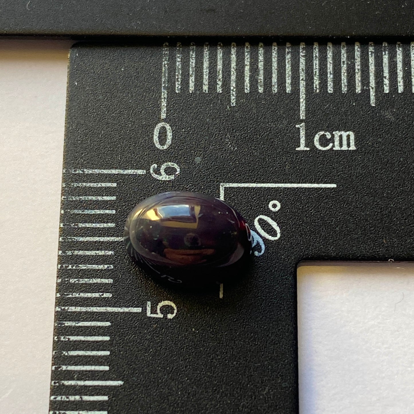 BLACK OPAL NATURAL GEMSTONE - VIRGIN VALLEY, NEVADA, U.S.A. 1.05Ct MFG1877