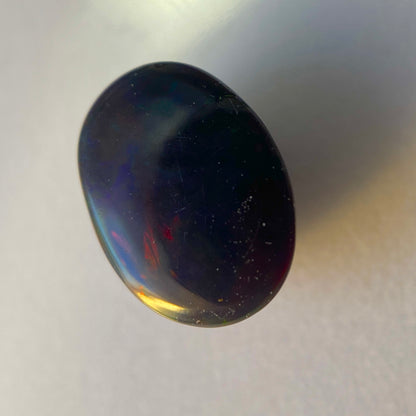 BLACK OPAL NATURAL GEMSTONE - VIRGIN VALLEY, NEVADA, U.S.A. 1.05Ct MFG1877