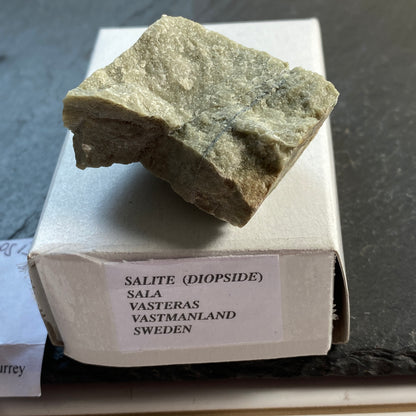 SALITE [DIOPSIDE] FROM SALA, VASTERAS, SWEDEN. 41g MF1773