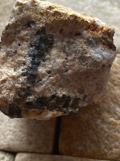 HEMIMORPHITE  x 2 : CWMYSTWYTH MINE, CEREDIGION, WALES. 47g MF4983
