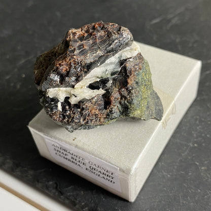 ANDRADITE GARNTE FROM SHAP BLUE QUARRY, CUMBRIA, ENGLAND 52g MF1774