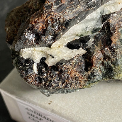 ANDRADITE GARNTE FROM SHAP BLUE QUARRY, CUMBRIA, ENGLAND 52g MF1774