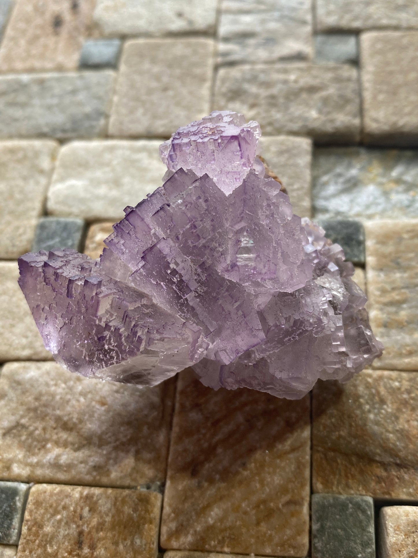 FLUORITE : HIRAIWA MINE, SEKI, GIFU DISTRICT, JAPAN  86g MF4985