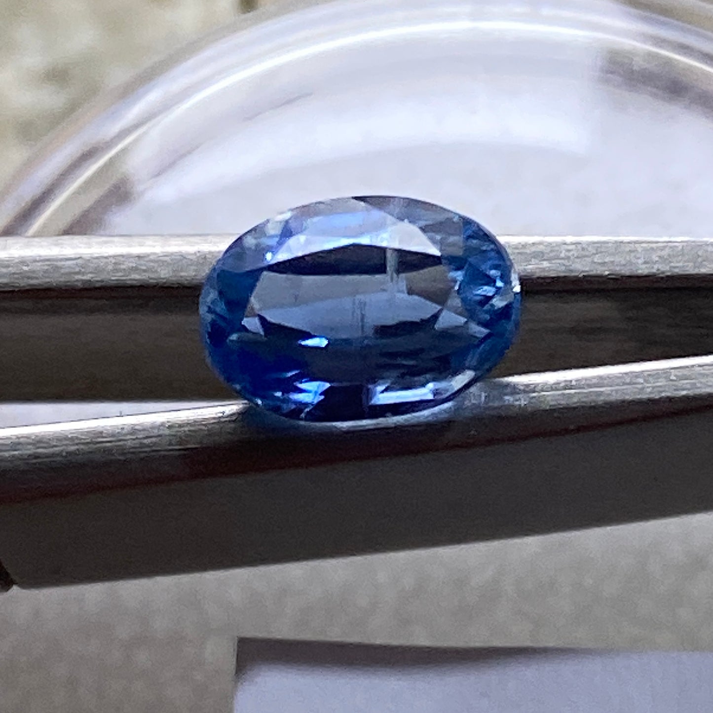 KYANITE RARE NATURAL GEMSTONE - KALI GANDAKI GORGE, PRADESH, NEPAL 1.31Ct MFG1941