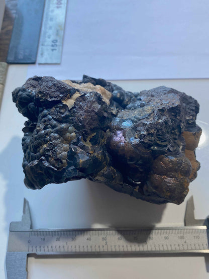 GOETHITE : BEAUTIFUL LAGE SPECIMEN - WHEAL OWLES, ST JUST CORNWALL. 935g MF5008