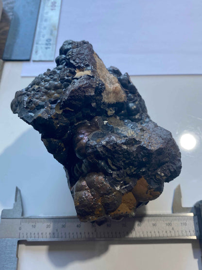 GOETHITE : BEAUTIFUL LAGE SPECIMEN - WHEAL OWLES, ST JUST CORNWALL. 935g MF5008