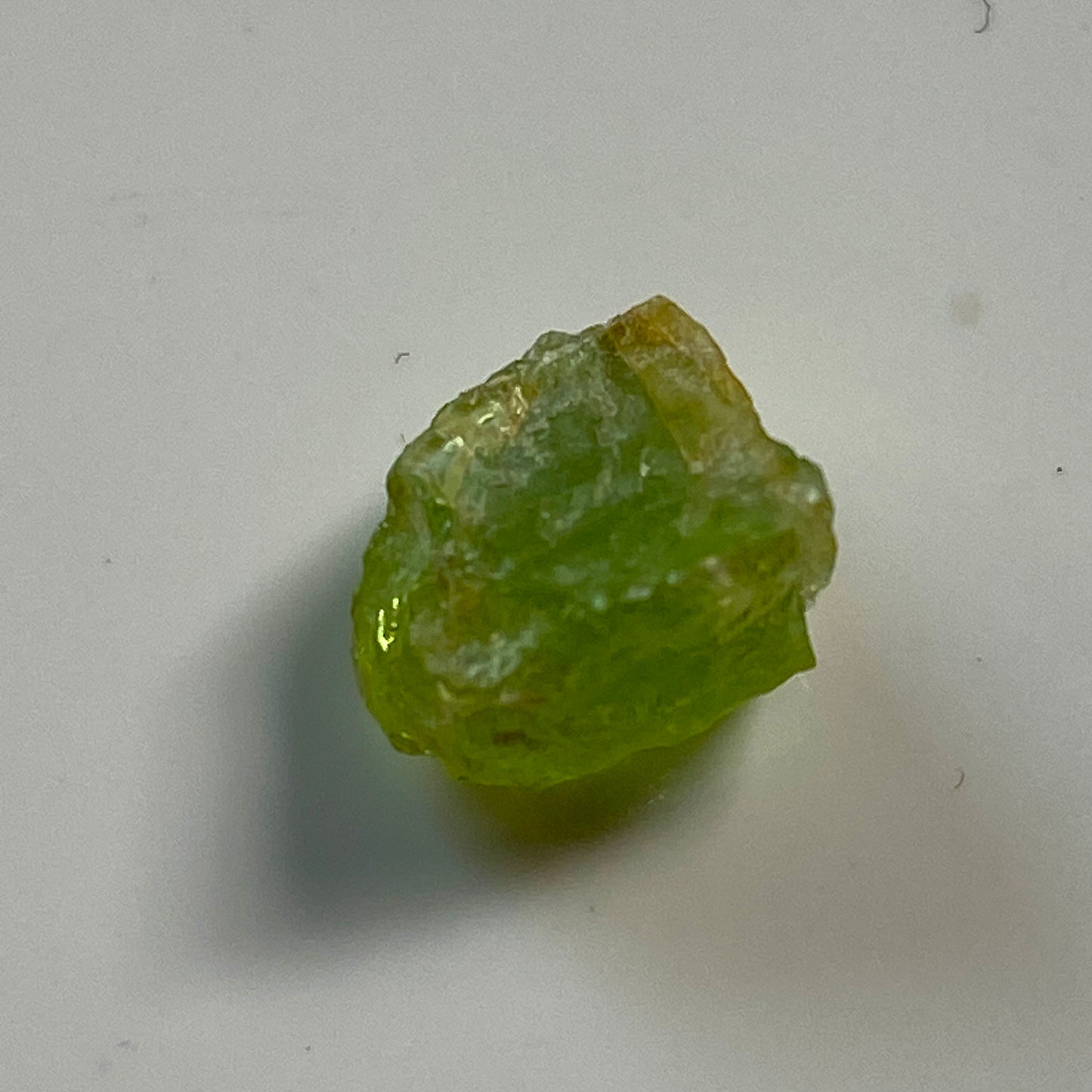 PERIDOT x 2 SPECIMENS FROM MOGOK, MANDALAY, MYANMAR  2g  MF1778