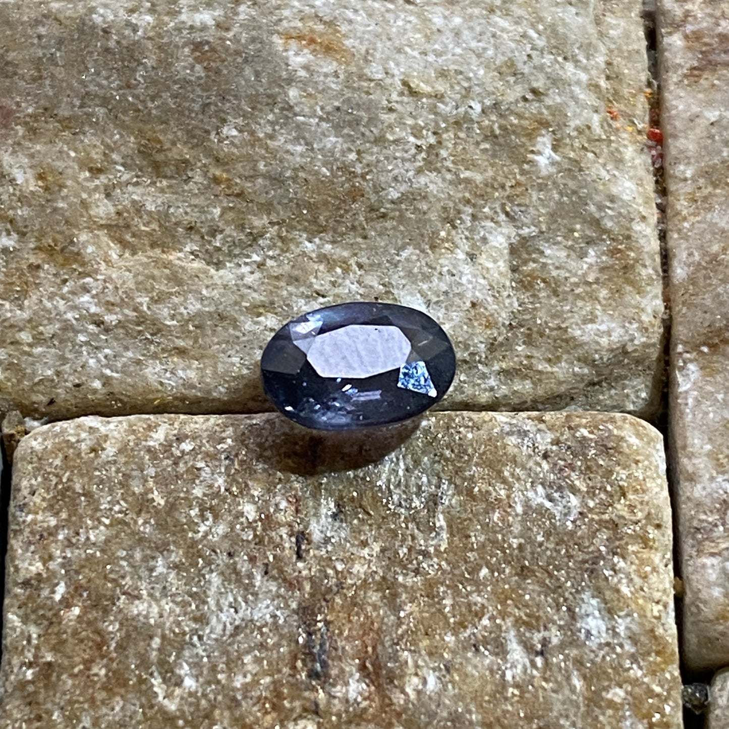 BLUE SPINEL RARE  NATURAL GEMSTONE - TULEAR, MADAGASCAR 0.88Ct MFG1589