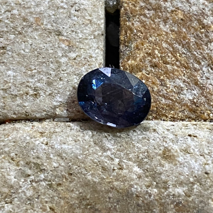 BLUE SPINEL RARE  NATURAL GEMSTONE - TULEAR, MADAGASCAR 0.88Ct MFG1589