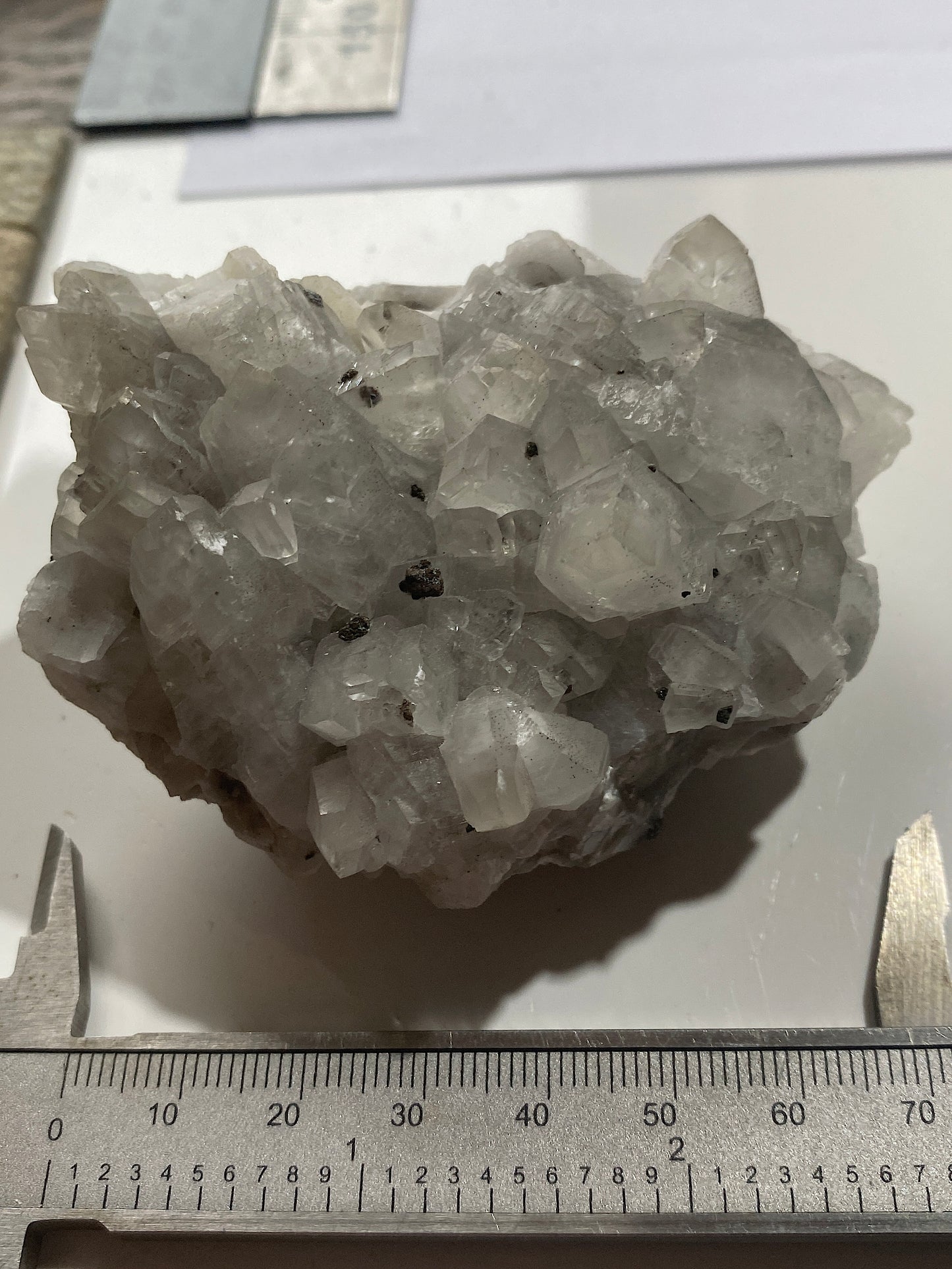 CALCITE : ABBEYTOWN MINE, BALLYSADARE, SLIGO COUNTY, IRELAND  220g MF4988