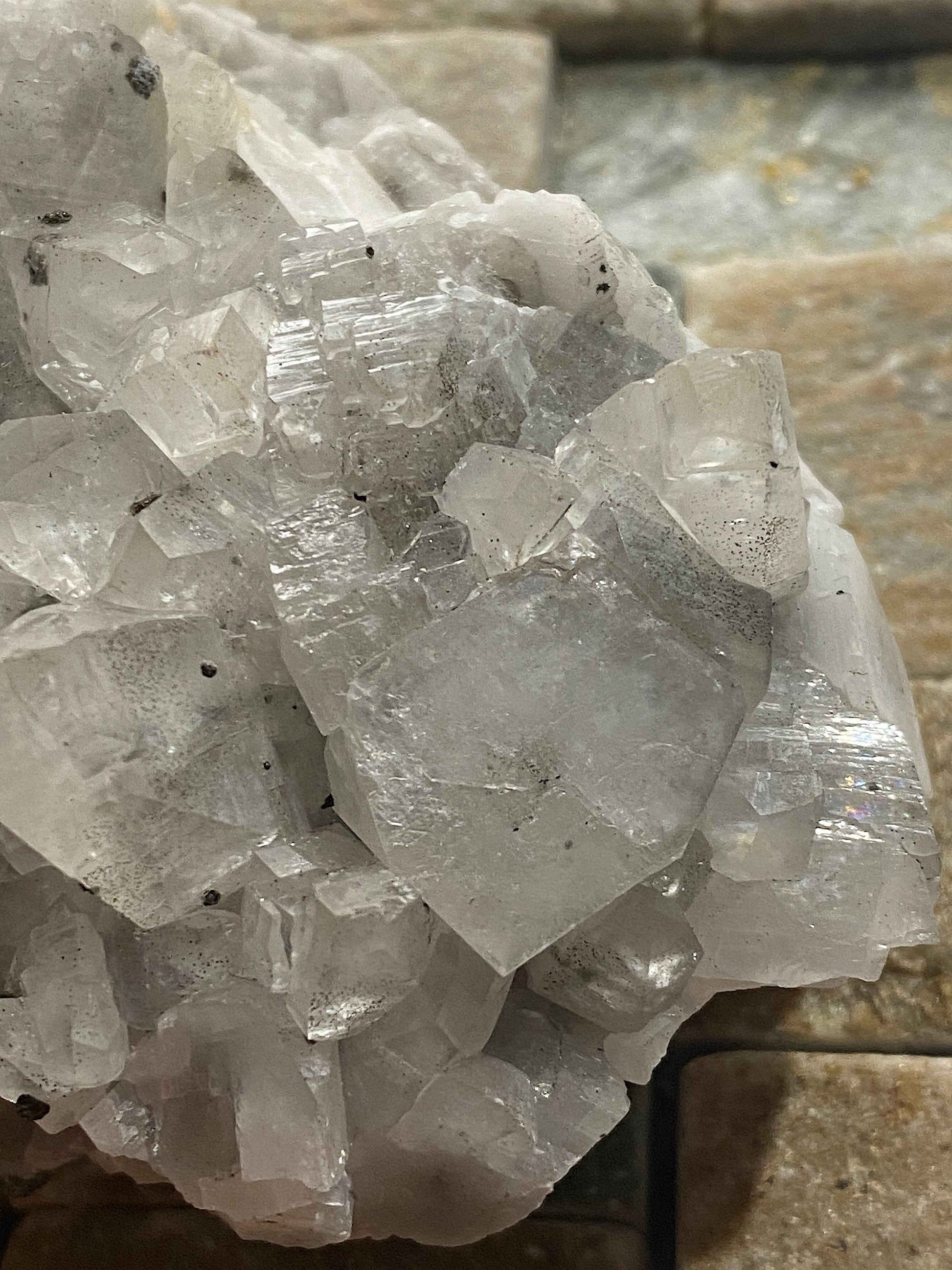 CALCITE : ABBEYTOWN MINE, BALLYSADARE, SLIGO COUNTY, IRELAND  220g MF4988