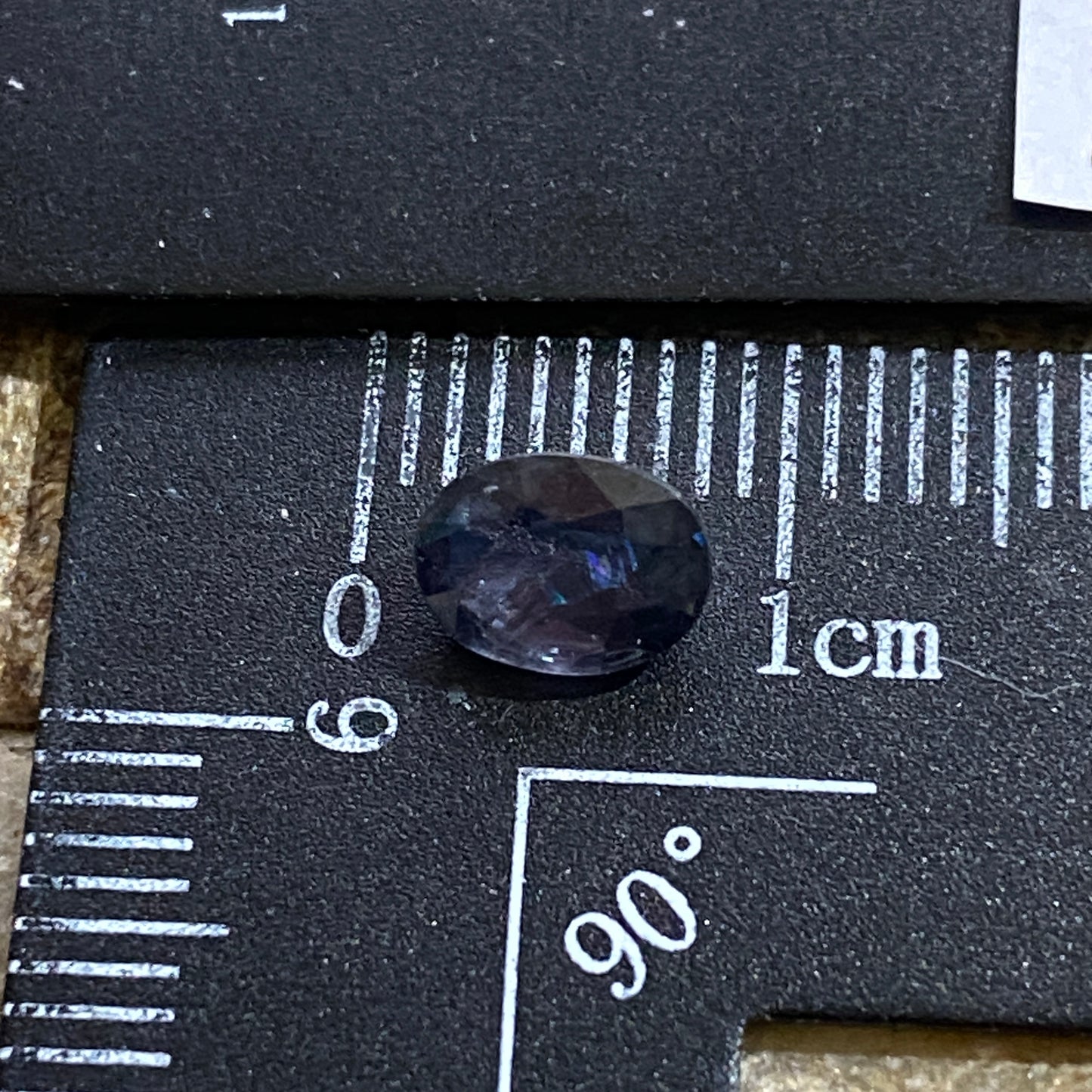 BLUE SPINEL RARE  NATURAL GEMSTONE - TULEAR, MADAGASCAR 0.88Ct MFG1589