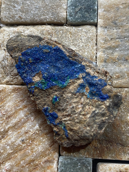 AZURITE/MALACHITE/CUPRITE 2 SPECIMENS FROM CUMBRIA & IRELAND  MF4990