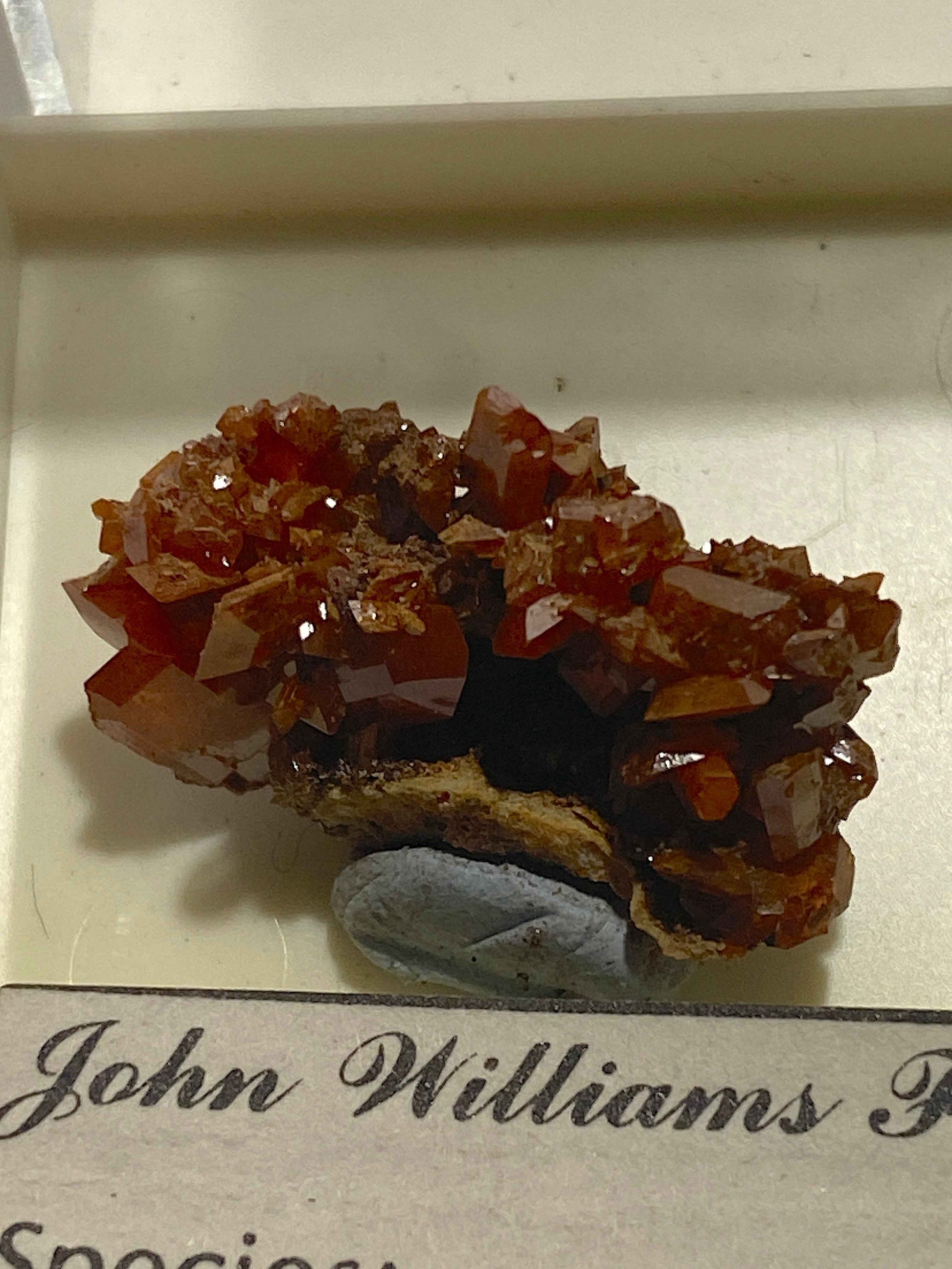 WULFENITE : RED CLOUD MINE, LA PAZ COUNTY, ARIZONA, U.S.A.  MF4991