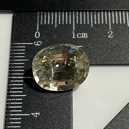 TOPAZ NATURAL GEMSTONE - OURO PRETO, MINAS GERAIS, BRAZIL LARGE 9.56Ct MFG1940