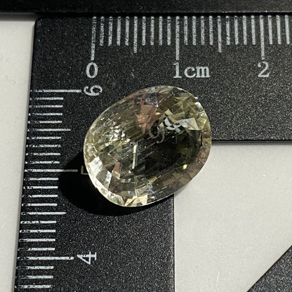 TOPAZ NATURAL GEMSTONE - OURO PRETO, MINAS GERAIS, BRAZIL LARGE 9.56Ct MFG1940