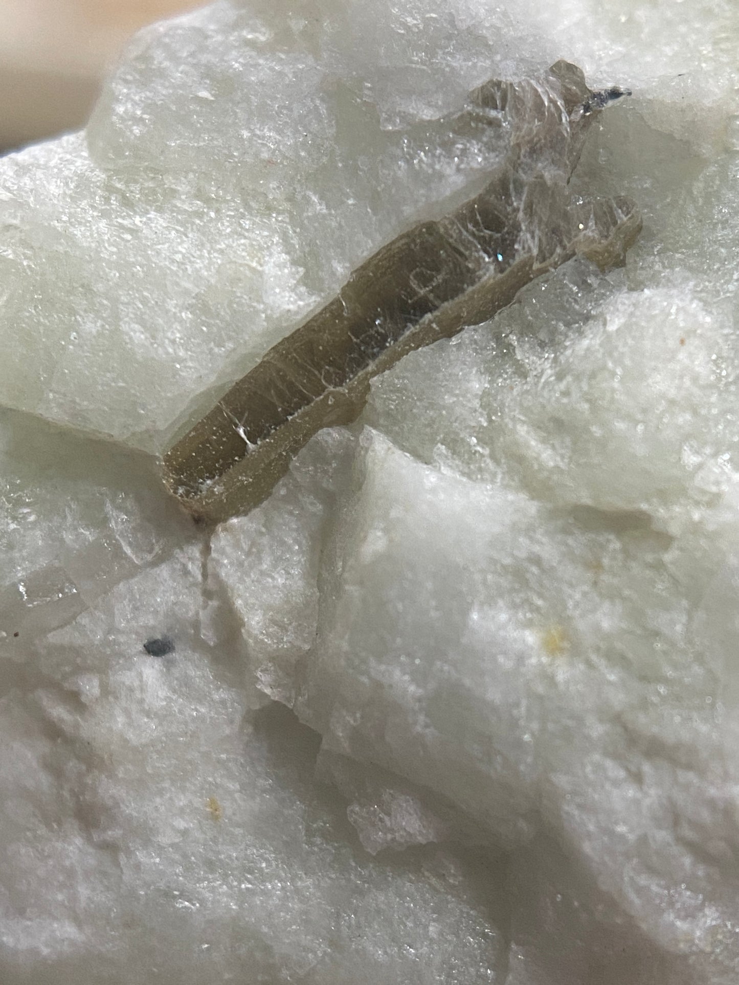 BERYL WITH MICA : HUGO MINE, KEYSTONE, SOUTH DAKOTA, U.S.A. 13g MF4992