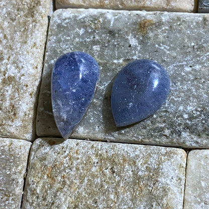 DUMORTIERITE NATURAL GEMSTONES - SERRA DA VERADA, BAHIA, BRAZIL 6.25Ct MF5063