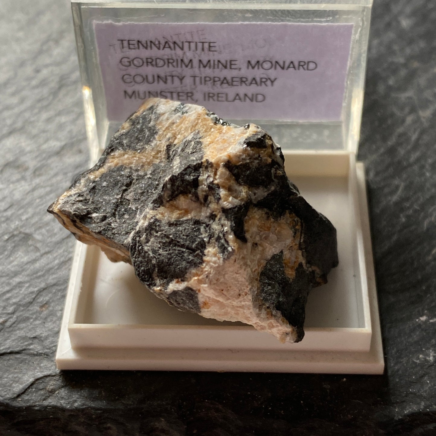 TENNANTITE FROM GORTDRUM MINE, IRELAND 29g MF1787