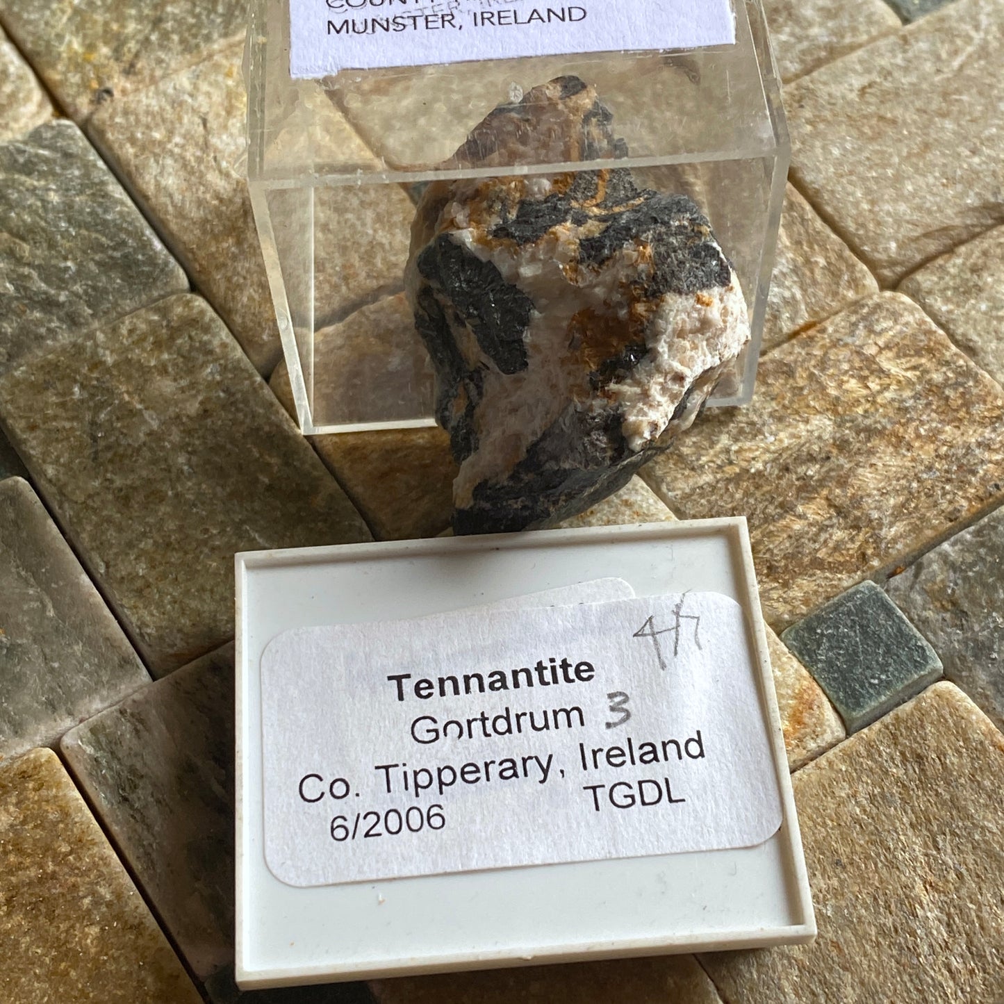 TENNANTITE FROM GORTDRUM MINE, IRELAND 29g MF1787