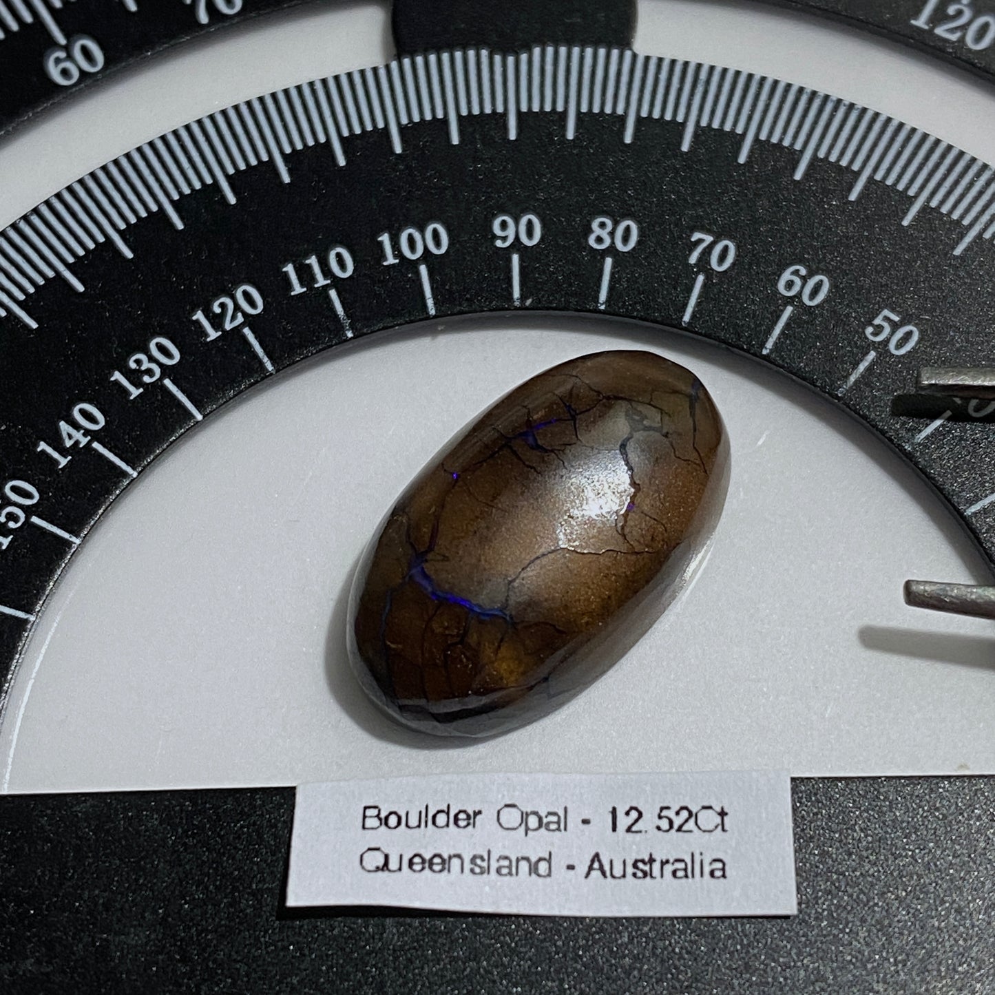 BOULDER OPAL NATURAL GEMSTONE - YAWOH OPAL FIELDS, AUSTRALIA  15.52Ct MFG1896